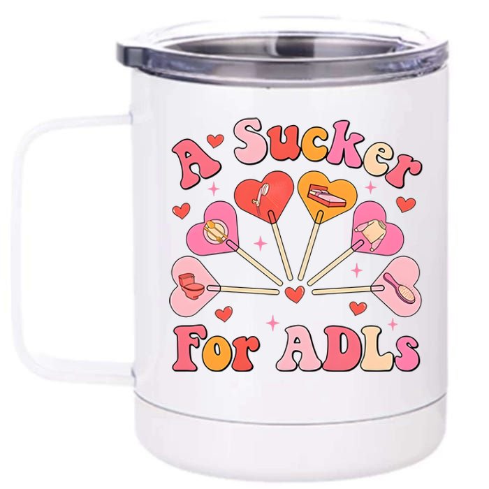 Occupational Therapy A Sucker For Adls 12 oz Stainless Steel Tumbler Cup