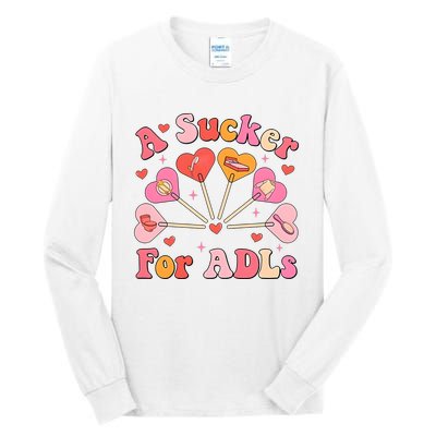 Occupational Therapy A Sucker For Adls Tall Long Sleeve T-Shirt