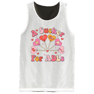 Occupational Therapy A Sucker For Adls Mesh Reversible Basketball Jersey Tank