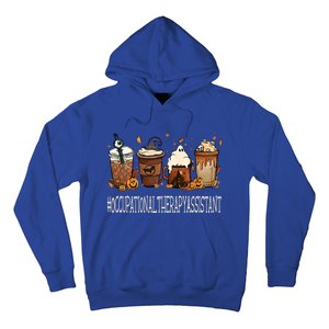 Occupational Therapy Assistant Horror Fall Coffee Halloween Gift Hoodie