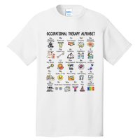 Occupational Therapy Alphabet OT Therapist Teacher Assistant Tall T-Shirt