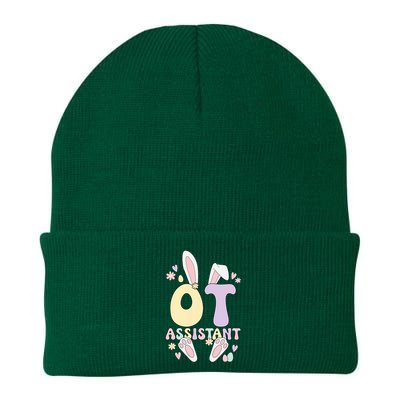 Occupational Therapist Assistant Easter Bunny Ota Easter Day Knit Cap Winter Beanie