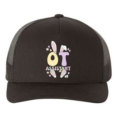 Occupational Therapist Assistant Easter Bunny Ota Easter Day Yupoong Adult 5-Panel Trucker Hat