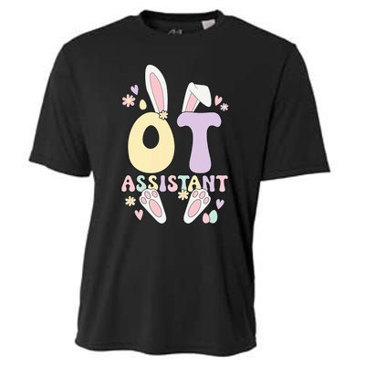 Occupational Therapist Assistant Easter Bunny Ota Easter Day Cooling Performance Crew T-Shirt