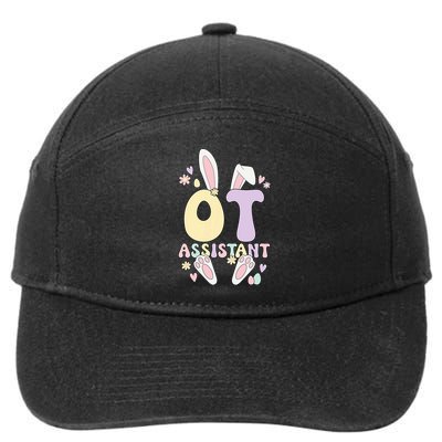 Occupational Therapist Assistant Easter Bunny Ota Easter Day 7-Panel Snapback Hat