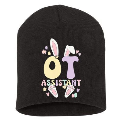 Occupational Therapist Assistant Easter Bunny Ota Easter Day Short Acrylic Beanie