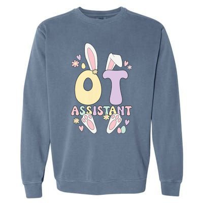 Occupational Therapist Assistant Easter Bunny Ota Easter Day Garment-Dyed Sweatshirt