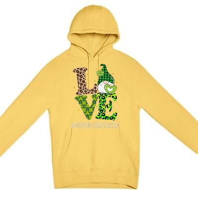 Occupational Therapy Assistant Love St Patricks Day Gnome Premium Pullover Hoodie