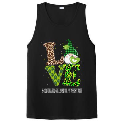 Occupational Therapy Assistant Love St Patricks Day Gnome PosiCharge Competitor Tank