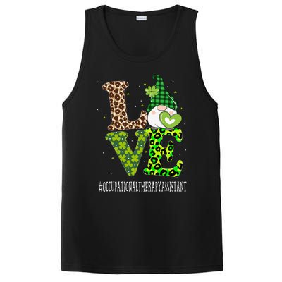 Occupational Therapy Assistant Love St Patricks Day Gnome PosiCharge Competitor Tank