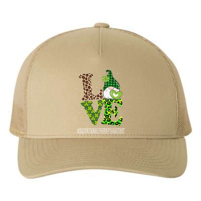 Occupational Therapy Assistant Love St Patricks Day Gnome Yupoong Adult 5-Panel Trucker Hat