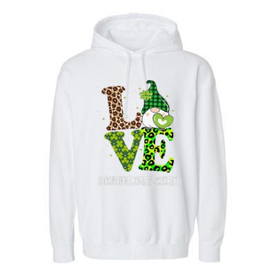 Occupational Therapy Assistant Love St Patricks Day Gnome Garment-Dyed Fleece Hoodie