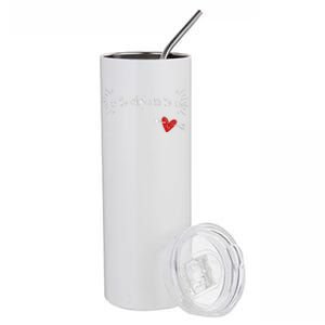 Ou Te Alofa Ia Te Oe I Love You In Samoan Stainless Steel Tumbler