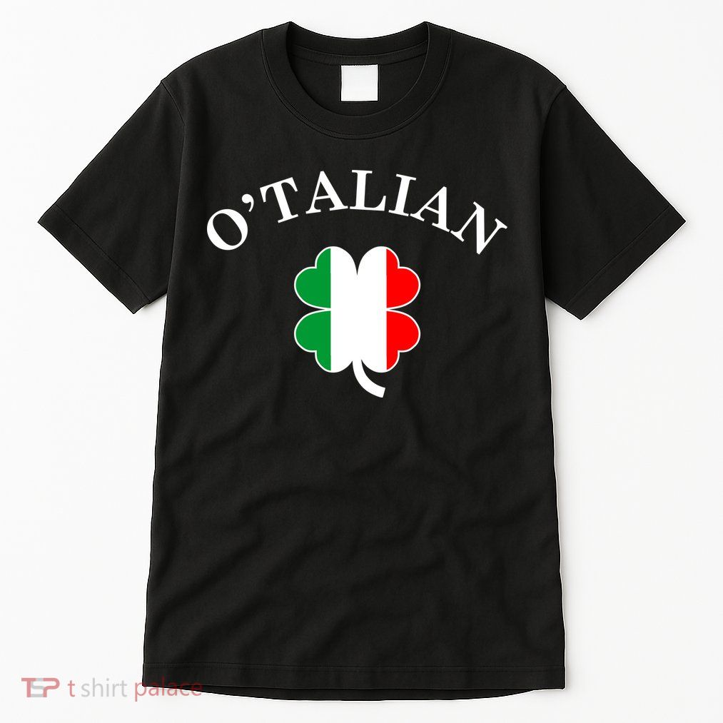 O'Talian Italian Irish Shamrock St. Patrick's Day Tall T-Shirt