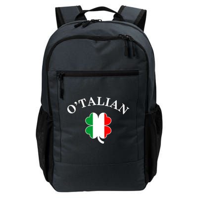 O'Talian Italian Irish Shamrock St. Patrick's Day Daily Commute Backpack