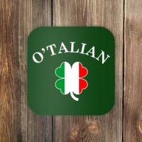 O'Talian Italian Irish Shamrock St. Patrick's Day Coaster