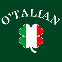 O'Talian Italian Irish Shamrock St. Patrick's Day Premium T-Shirt