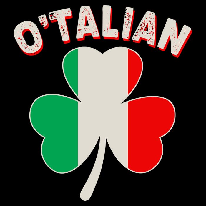 O'Talian St Patrick's Day Italian Shamrock Flag 16 in Basic Backpack