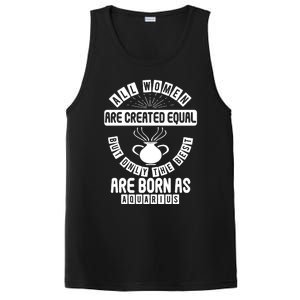 Only The Best Are Born As Aquarius Astrology Funny Gift PosiCharge Competitor Tank