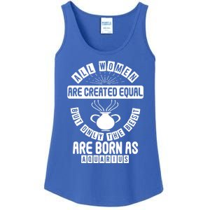 Only The Best Are Born As Aquarius Astrology Funny Gift Ladies Essential Tank