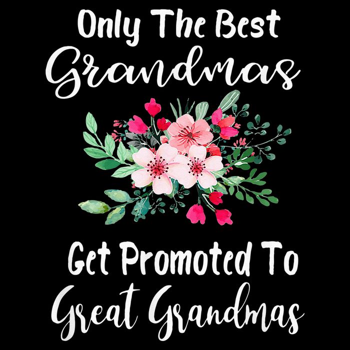 Only The Best Grandmas Get Promoted To Great Grandma Visor