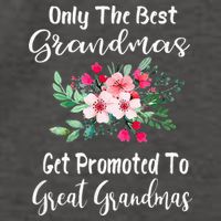 Only The Best Grandmas Get Promoted To Great Grandma Vector Backpack