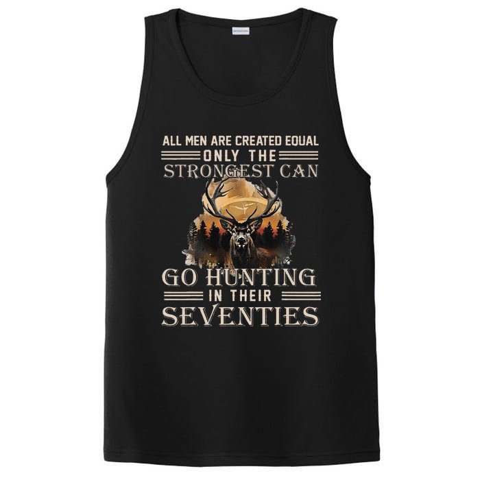 Only The Best Can Still Go Hunting In Their Seventies Gift PosiCharge Competitor Tank