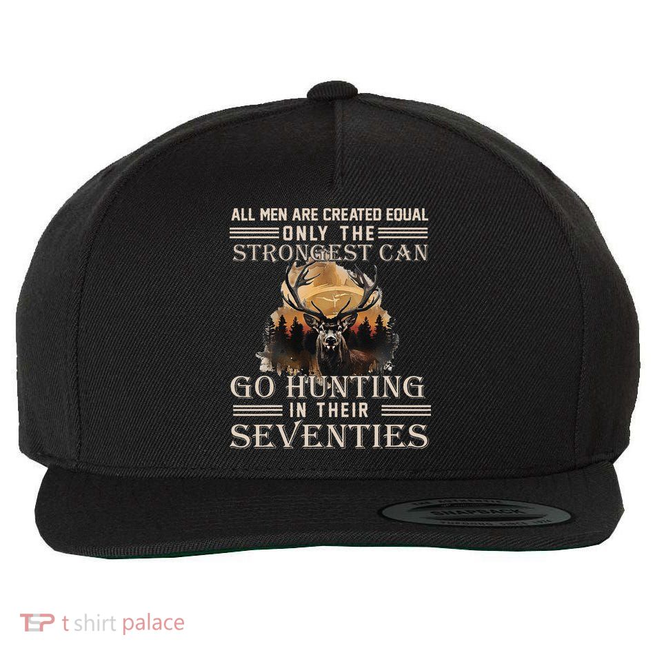 Only The Best Can Still Go Hunting In Their Seventies Gift Wool Snapback Cap