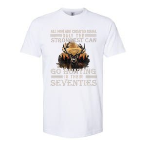 Only The Best Can Still Go Hunting In Their Seventies Gift Softstyle CVC T-Shirt