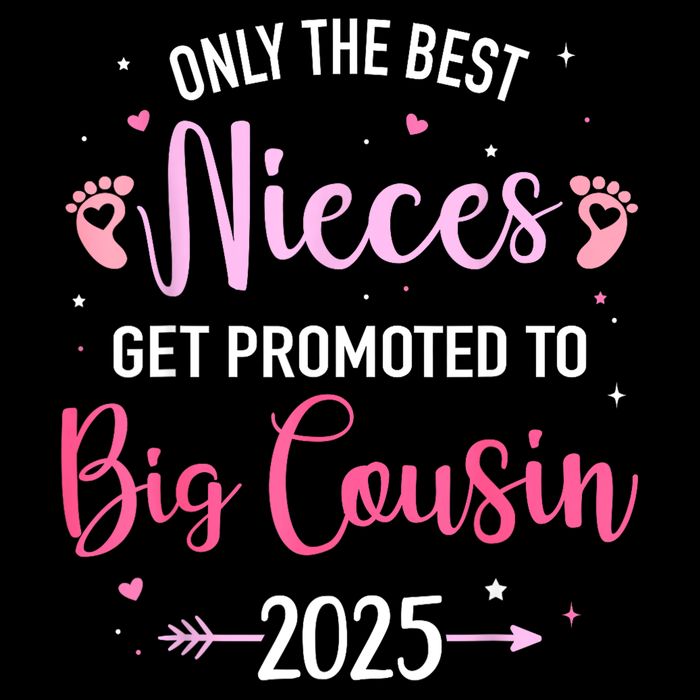 Only The Best Nieces Get Promoted To Big Cousin 2025 Gift City Backpack