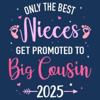 Only The Best Nieces Get Promoted To Big Cousin 2025 Gift Sweatshirt