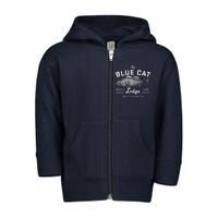 Ozark The Blue Cat Lodge Missouri Toddler Zip Fleece Hoodie