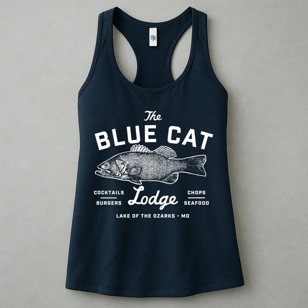 Ozark The Blue Cat Lodge Missouri Womens Tank Top