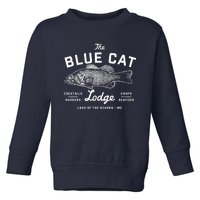 Ozark The Blue Cat Lodge Missouri Toddler Sweatshirt