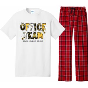 Office Team Bee Kind Brave Believe Pajama Set