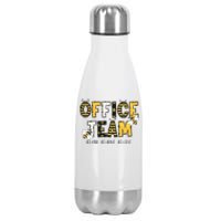 Office Team Bee Kind Brave Believe Stainless Steel Insulated Water Bottle