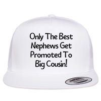 Only The Best Nephews Get Promoted To Big Cousin Flat Bill Trucker Hat