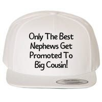 Only The Best Nephews Get Promoted To Big Cousin Wool Snapback Cap