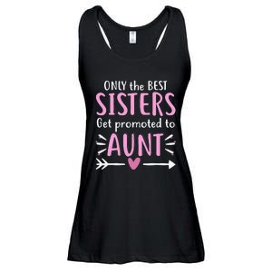 Only The Best Sisters Get Promoted To Aunt Mother's Day Ladies Essential Flowy Tank