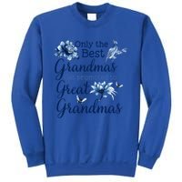 Only The Best Grandmas Get Promoted To Great Grandmas Gift Sweatshirt