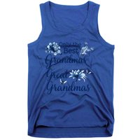 Only The Best Grandmas Get Promoted To Great Grandmas Gift Tank Top