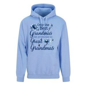 Only The Best Grandmas Get Promoted To Great Grandmas Gift Unisex Surf Hoodie