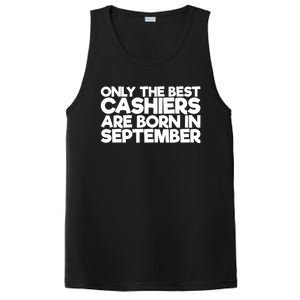 Only The Best Cashiers Are Born In September Gift PosiCharge Competitor Tank