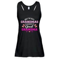 Only The Best Grandmas Get Promoted To Great Grandma TShirt Ladies Essential Flowy Tank