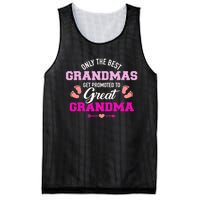 Only The Best Grandmas Get Promoted To Great Grandma TShirt Mesh Reversible Basketball Jersey Tank