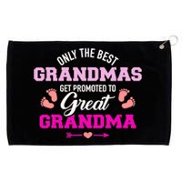 Only The Best Grandmas Get Promoted To Great Grandma TShirt Grommeted Golf Towel