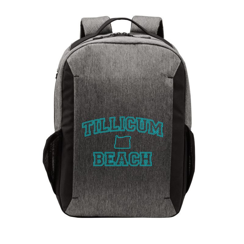Oregon Tillicum Beach Funny Joke Dad Humor Husband Wife Gift Vector Backpack