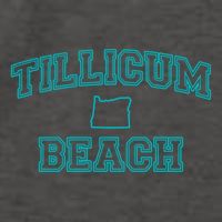 Oregon Tillicum Beach Funny Joke Dad Humor Husband Wife Gift Vector Backpack