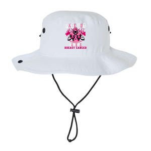 Out Tackle Breast Cancer Awareness Usa Football Mom Legacy Cool Fit Booney Bucket Hat