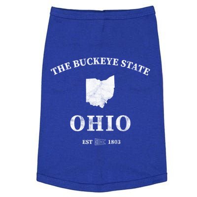 Ohio The Buckeye State Gift Doggie Tank